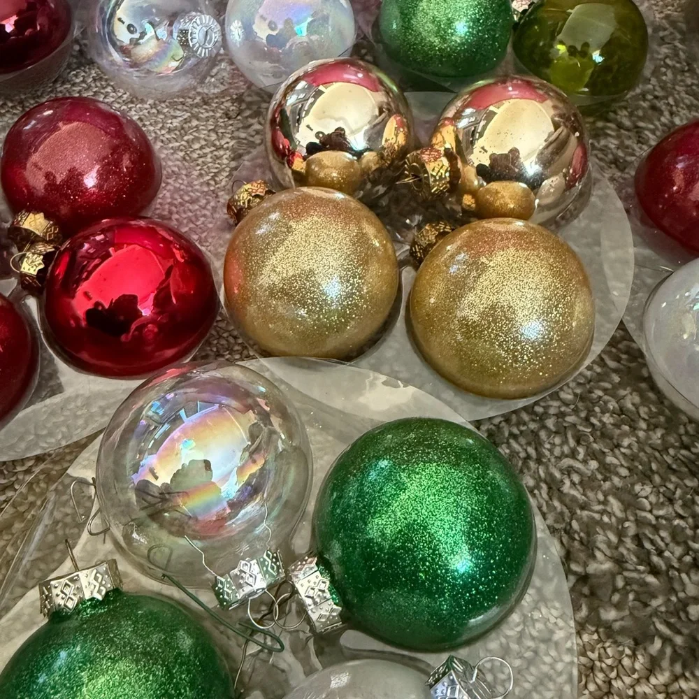 Retired Pier 1 Glass Ornaments Bulk Lot 75pc + Mega Bundle SKU 2202442.